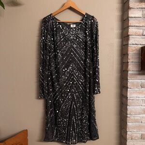 PATRA Sequin Midi Dress